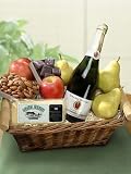 Organic Fruit and Cider Basket