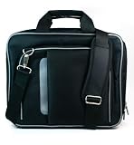 HP 15.6 inch Notebook Laptop ProBook 4520s Black with Blue Nylon Notebook case with Inside and Outside pockets for accessories