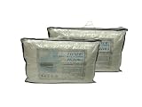 4 x White Duck Feather Pillows - Wash at Home Range - Hypo Allergenic & Anti Dust Mite (HOMESCAPES Brand)