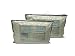 Homescapes - 4 x White Duck Feather Pillow - Wash at Home Range - Hypo Allergenic & Anti Dust Mite