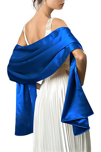Meet Edge Satin Shawl Wrap For Wedding Formal Party