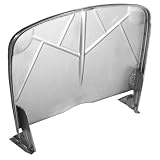 1932 FORD FLAT FIREWALL W BEAD, FEET, BAND & RUBBER SEAL by BROOKVILLE ROADSTER