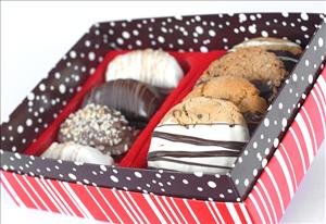 4 Caramel Apple Wedgies & 4 Dipped Cookies