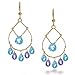 Bling Jewelry Amethyst & Blue Topaz Gemstone title=