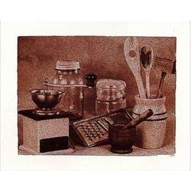 Coffee Grinder Art Giclee Poster PRINT Dick and Diane Stefanich 10x8
