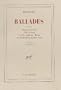 Ballades. Visions infernales, fond de l'eau sacrifice