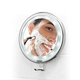 9 Lighted, Fogless Shower Mirror