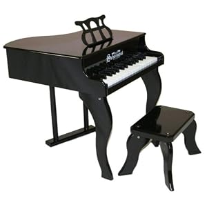 Schoenhut 30 Key Fancy Baby Grand with Bench by 
