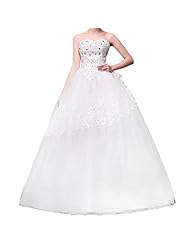 Strapless Floor Length Prom Dress 