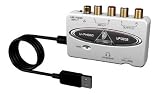 Behringer UFO202 U-Phono High-Quality USB Audio Interface with Built-In Phono Preamp