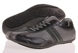 Steve Madden - STEVE MADDEN Surfase Mens Shoes Leather Black Grey