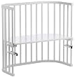 babybay 100102 - Beistellbett / Baby-Bettchen 'Das Original', wei� lackiert