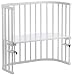 babybay 100102 - Beistellbett / Baby-Bettchen 'Das Original', wei&szlig; lackiert