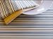 Tululah Designs Devon Stripe Lilac Striped Placemat Set Set of 4