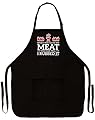 When You Taste My Meat You Can Tell I Rubbed It Funny Apron for Kitchen BBQ Barbecue Cooking Grilling Tailgate Bacon Two Pocket Apron for Tailgating BBQ Grill Pit Master