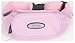 Ladies / Girls Jeep Travel Bumbag, Document Passport Holder, Holiday Waist Bum Bag, PINK