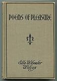 Poems of pleasure,