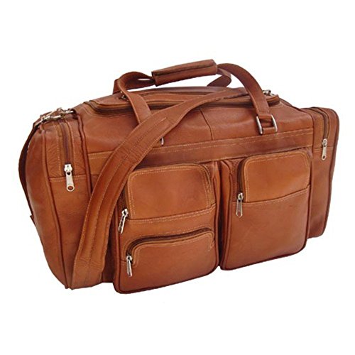 Piel Leather 20Inch Duffel Bag with Pockets All Travel Bag