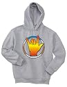 Cool I love You Sign Language Adult Hooded Sweatshirt