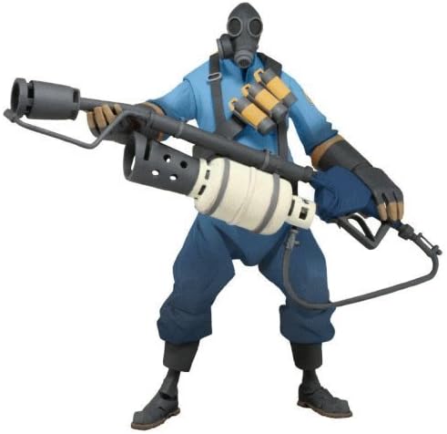 US Version NECA team Fortress 2 š limited edition action figure series 1 BLU Pyro