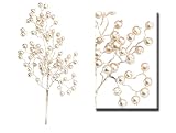 Club Pack Of 12 Gold Gooseberry Christmas Picks 16