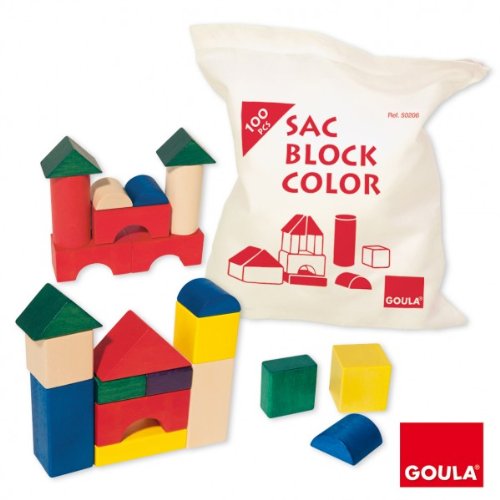 Imagen 1 de Diset 50206 - Sack Block Color 100