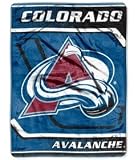 Colorado Avalanche 60''x80'' Royal Plush Raschel Throw Blanket