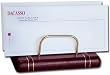 Burgundy Leather Gold Stripped Letter Holder