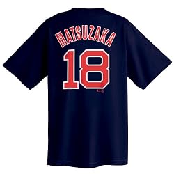 Daisuke Matsuzaka Boston Red Sox Name and Number T-Shirt