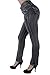 Style C582 - High waist Colombian style Butt lift stretch denim Boot Leg jeans
