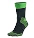 Nike SB Skate Crew 2.0 Sock Seaweed/Green Pulse/Green Pulse LG (Men's Shoe 8-12, Women's Shoe 10-13)