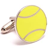 Tennis Themed Executive Cufflinks w/Jewelry Box by Cuff Links.