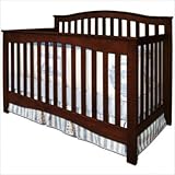 Richmond Nursery Crib Set in Cherry Finish: Pecan