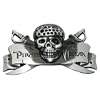 Pirate Skull Gothic Metal Belt Buckle