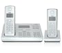 Verizon V500AM-2 Cordless Phone with Two Lines and Extension Handset (Silver)