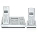 Verizon V500AM-2 Cordless Phone with Two Lines and Extension Handset (Silver)