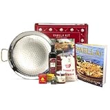 Deluxe Paella Kit with 'PAELLA' Cookbook - Packed in Gift Box