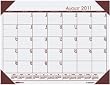 House of Doolittle EcoTone Academic Desk Pad Calendar, August 2010 to July 2011, 13 x 18 Inch (HOD012541)
