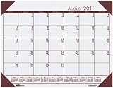 House of Doolittle EcoTone Academic Desk Pad Calendar, August 2010 to July 2011, 13 x 18 Inch (HOD012541)