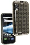 TPU Cases Smoke Black Argyle Flex Skin TPU Soft Gel Case Cover for Motorola ....