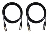 CBI SHIELD-QUAD 25 Mic Cables Eliminates Ground Loops, RF Interference, Includes Two Cables