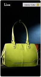 Namaste Lime Green Monroe Handbag Shoulder Bag Tote