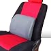 Portable Synthetic Leather Lumbar Seat Cushion Support for All Seats
