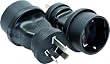 Netzadapter, Australien/Argentinien Stecker auf Schutzkontakt-Buchse (1 x Netzadapter)