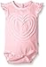 Burt's Bees Baby Girls' Organic Sunbleached Heart Bodysuit
