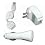 Premium 3-in-1 USB Data & Charging Kit for iPhone 3G, Nano 4th Gen and iTouch 2nd Gen