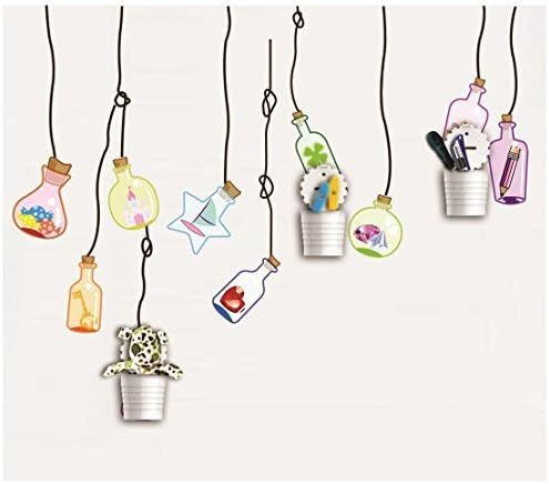 Dream Wall Wall Decal with Cup Holders, Hanging Bottles by Dream Wall