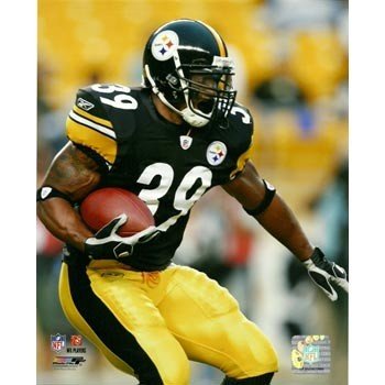 Willie Parker Pittsburgh Steelers Close Up 8x10 Photo