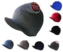 Cuffless Beanie Visor Jeep Cap - Colors Available