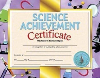 Science Achievement 30/Pk 8.5 X 11